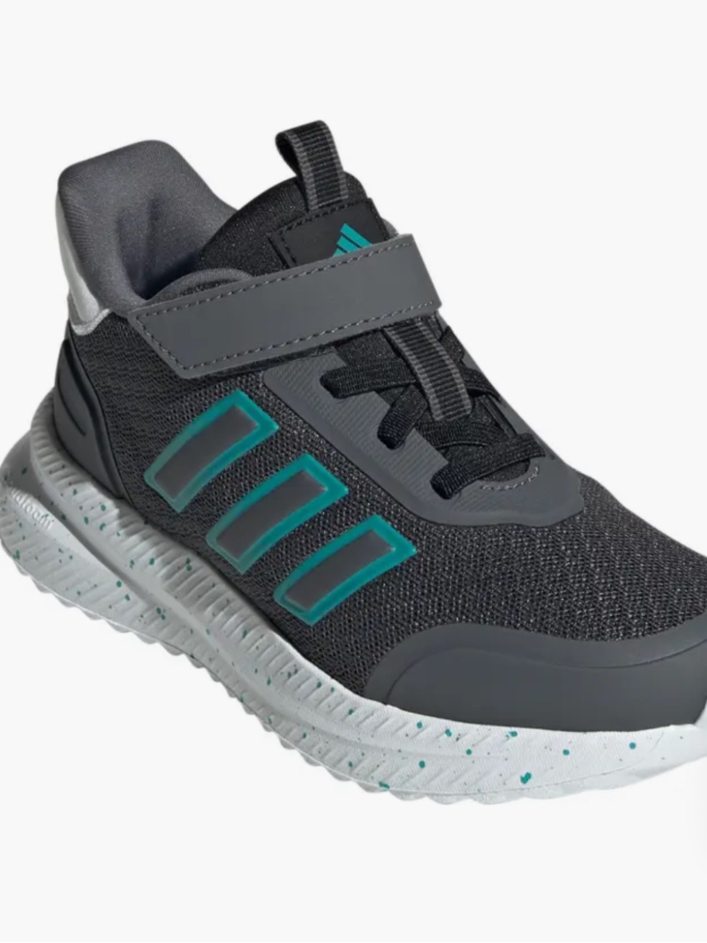 adidas Kids Dark Gray and Teal‎ X-PER Path Sneaker size 3